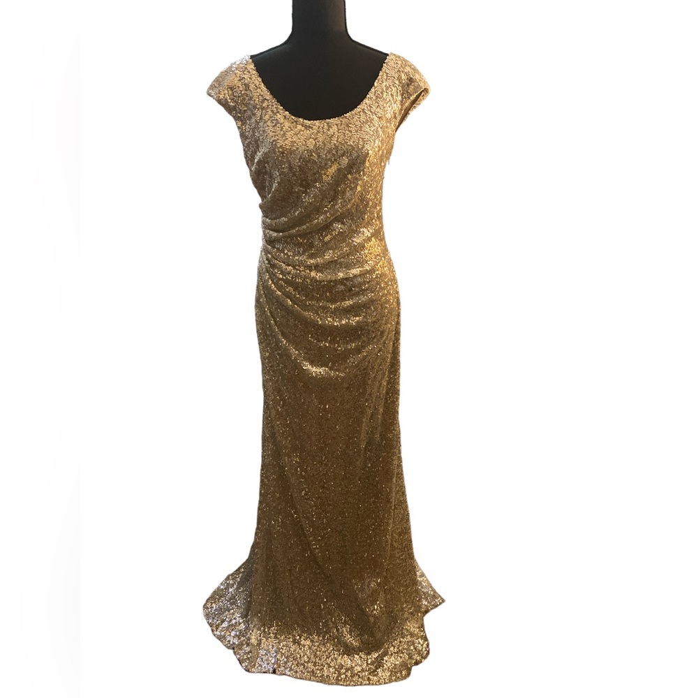 David Meister elegant evening gown